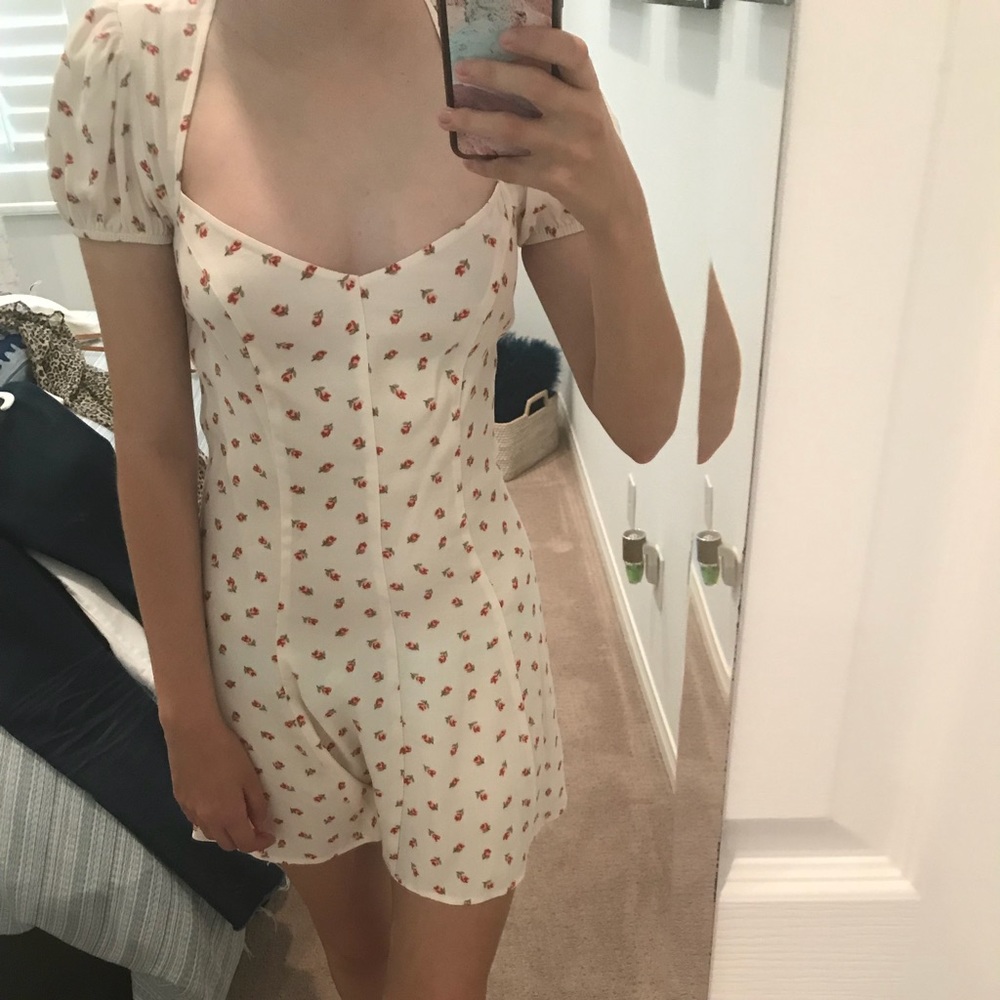REFORMATION DITZY FLORAL DRESS